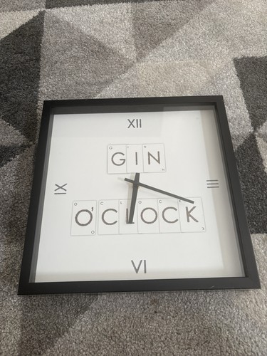 Next wall clock gin - next,