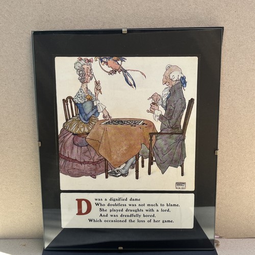 Framed original 1908 edmund - framed,