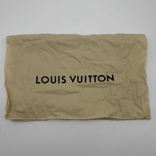 Louis vuitton cotton dust bag - cotton,