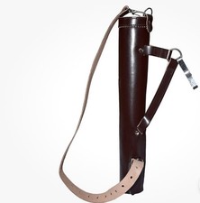 Archery arrow Quiver Leather Quiver Holder Arrow Bag Archery Hunting