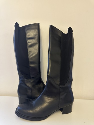 Shoe tailor leather block heel - shoe,