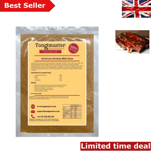American smokey bbq glaze 100g - bbq,