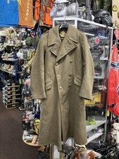 British Army Wool Greatcoat  40 Patt  WW2 Era Appx 38 Chest Small Genuine Surplu