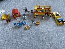 Vintage Playmobil Camper Van and Picnic Set