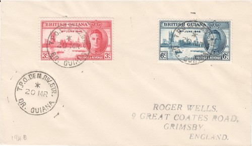 British guiana kgvi victory - kgvi,