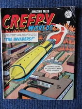 CREEPY WORLDS #122 JAN 1971 (ALAN CLASS) "THE INVADERS"