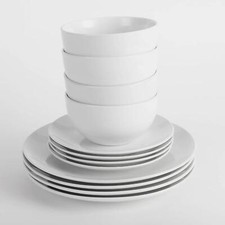 12PC Dinnerware Porcelain