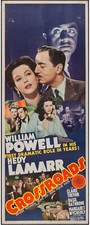 Crossroads (1942) Crime William Powell Hedy Lamarr DVD Public domain (Disc Only)
