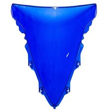 MPW Double Bubble Windshield Screen Blue for Yamaha YZF-R1 09-14