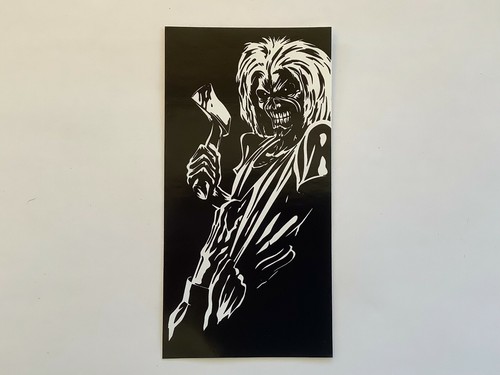 Iron maiden eddie sticker - maiden,