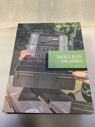 Korum tackle blox unloaded - korum, blox-unloaded