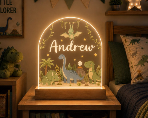Personalised led night light - led,