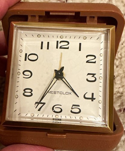 Westclox folding analog travel - analog,