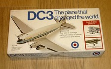 1974 Entex 1/100 scale Douglas DC-3 / C-47 - plane kit