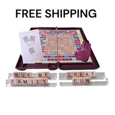 Scrabble Deluxe Edition Travel