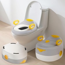 Grey baby toddler potty - 3-in-1,