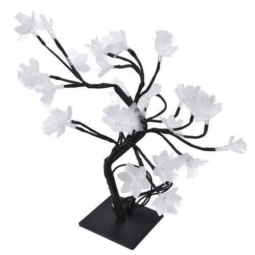 24led fiber optic tree lamp - fiber,