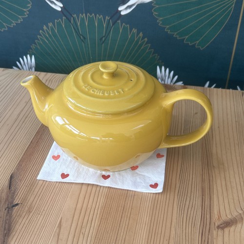 Creuset yellow stoneware - le,