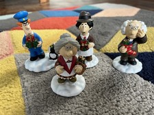 Postman Pat Woodland Animations 1999 Very Rare Christmas Figurines X4