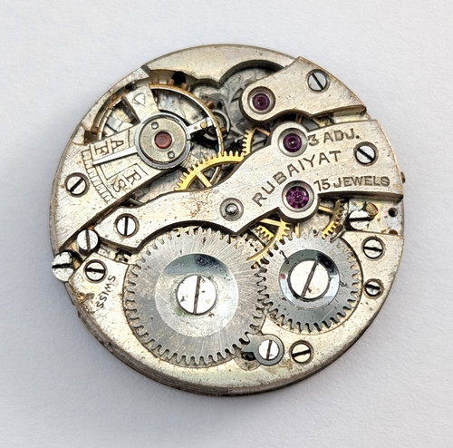Bulova rubaiyat 15j - art, deco