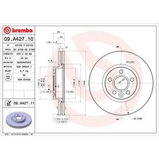 BREMBO UV Coated Vented Brake
