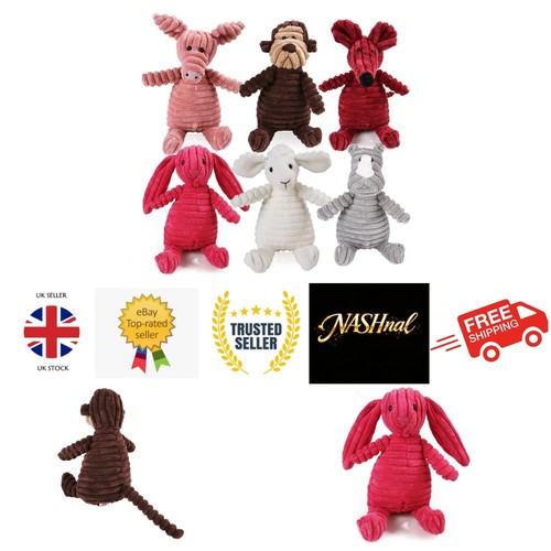 Plush dog toy corduroy - plush,
