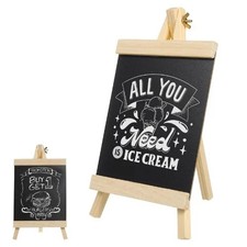 Small chalkboard with easel - small,