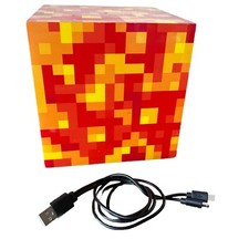 Minecraft Light Up Lava Cube