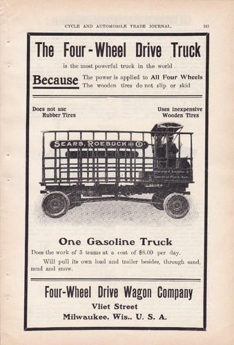 1906 four wheel drive - four-wheel,