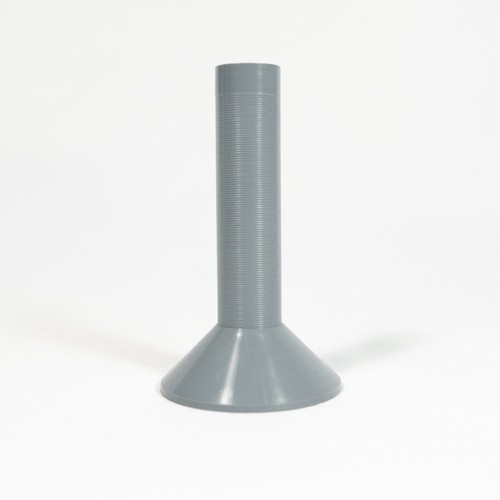 Empty grey plastic spool - empty,