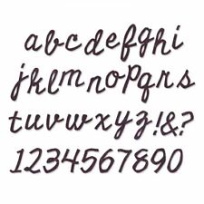Alphabet Cutout Script - Tim Holtz - Sizzix Bigz XL Die 662709