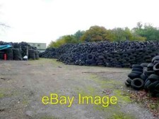 Photo 6x4 Scrap Tyre Storage Yard Ashfield This large yard on the A3057 i c2009