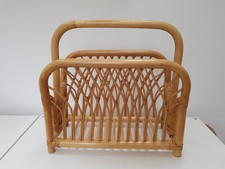 Vintage Bamboo Wicker Cane