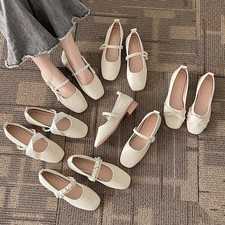 Women mary jane flats french - mary,