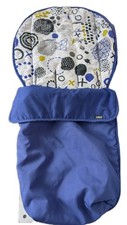 Mamas And Papas Footmuff Liner Blue