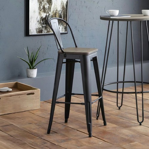 Camden metal bar stools set - camden,
