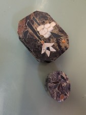 handcrafted trinket box,  made