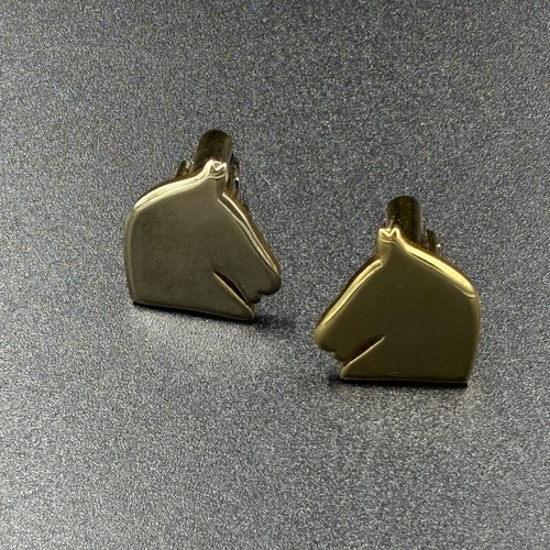 Hermes mens cufflinks horse - hermes,