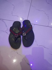 Gucci  Mens Sandals  Green Red