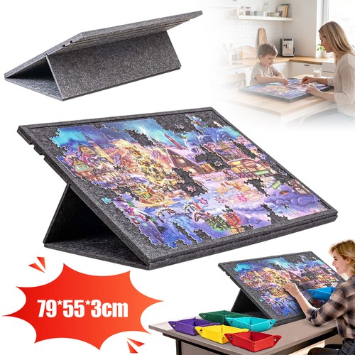 Large felt puzzle work - large, board