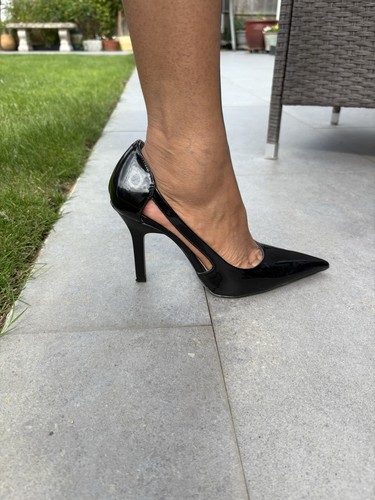 Zara exquisite black patent - zara,