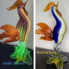Murano  Glass Fire Rooster