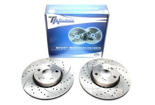 TA Technix Sport Brake Disc Set VA for Toyota Avensis Avensis Liftback