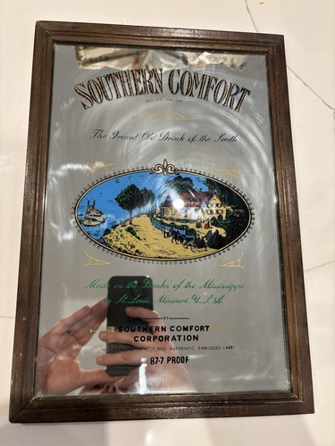 Southern comfort mirror - southern,
