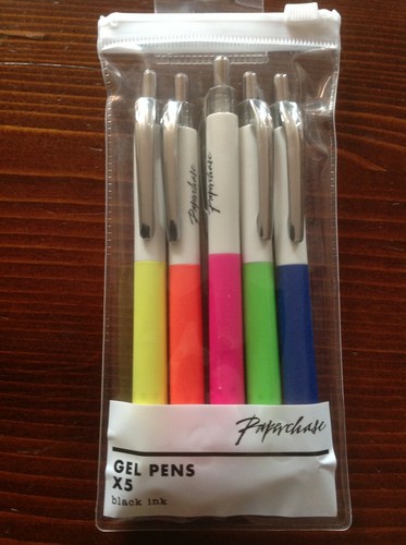 Paperchase neon soft grip - paperchase,