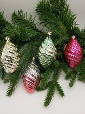 Vintage Set of 4 Spiral Cones