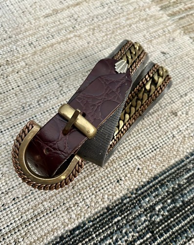 Nanni belt womens brown - nanni, sz