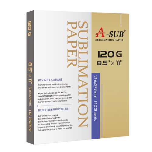 Sub sublimation paper - sublimation, 8.5x11