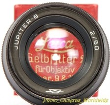 Jupiter-8 2/50mm LEICA LTM Lens 50mm F2 for LEICA Ig 2F 3C & Leica M6 M7 M8 M9-P