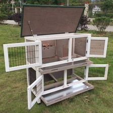 GREY ROGER  RABBIT HUTCH
